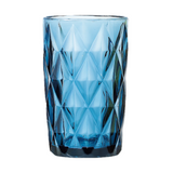 Copo Alto Diamond Azul 330 ml.