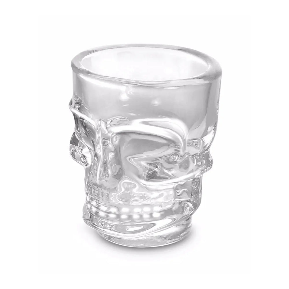 Copo de Vidro Caveira Shot Drinks Lyor