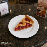 Prato Sobremesa Porcelana Com Aba