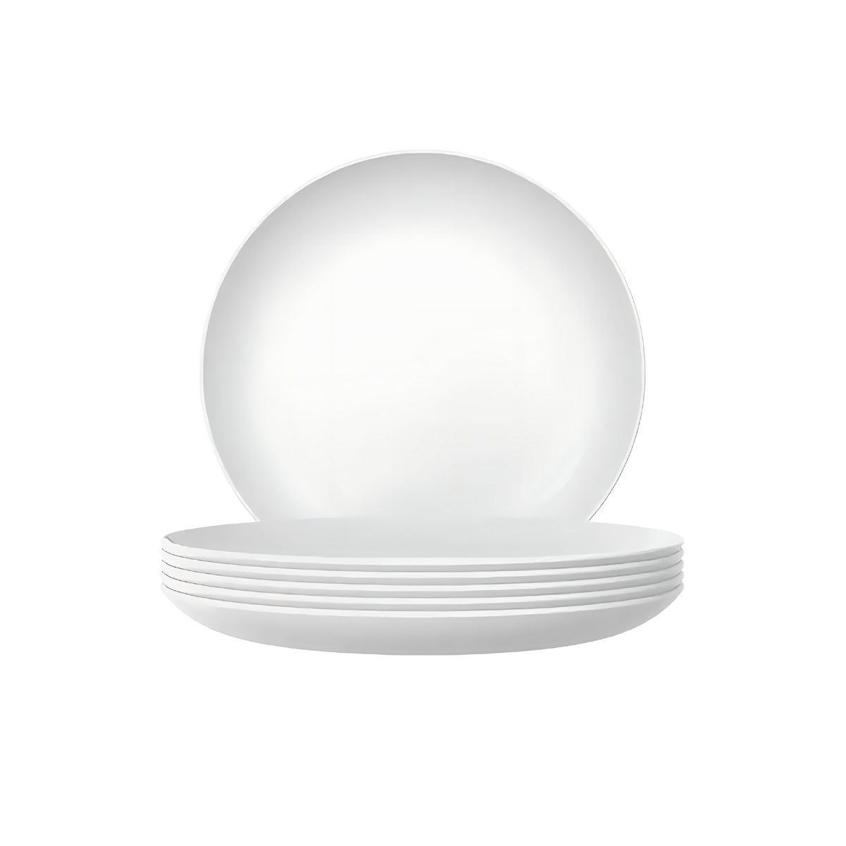 Prato Sobremesa Coup Bianco 21cm - A Gourmet