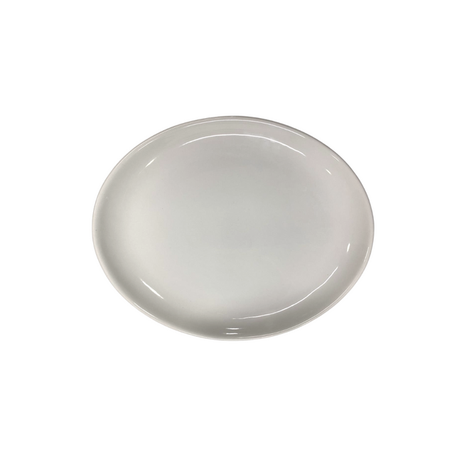 Prato Oval de Porcelana Taste Segunda Linha - A Gourmet Hover Image