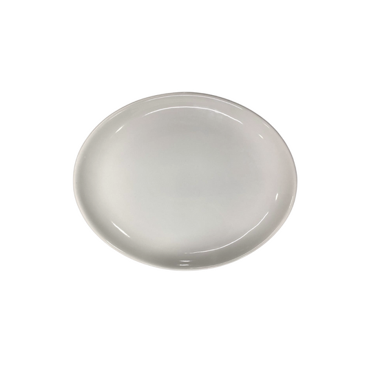 Prato Oval de Porcelana Taste Segunda Linha