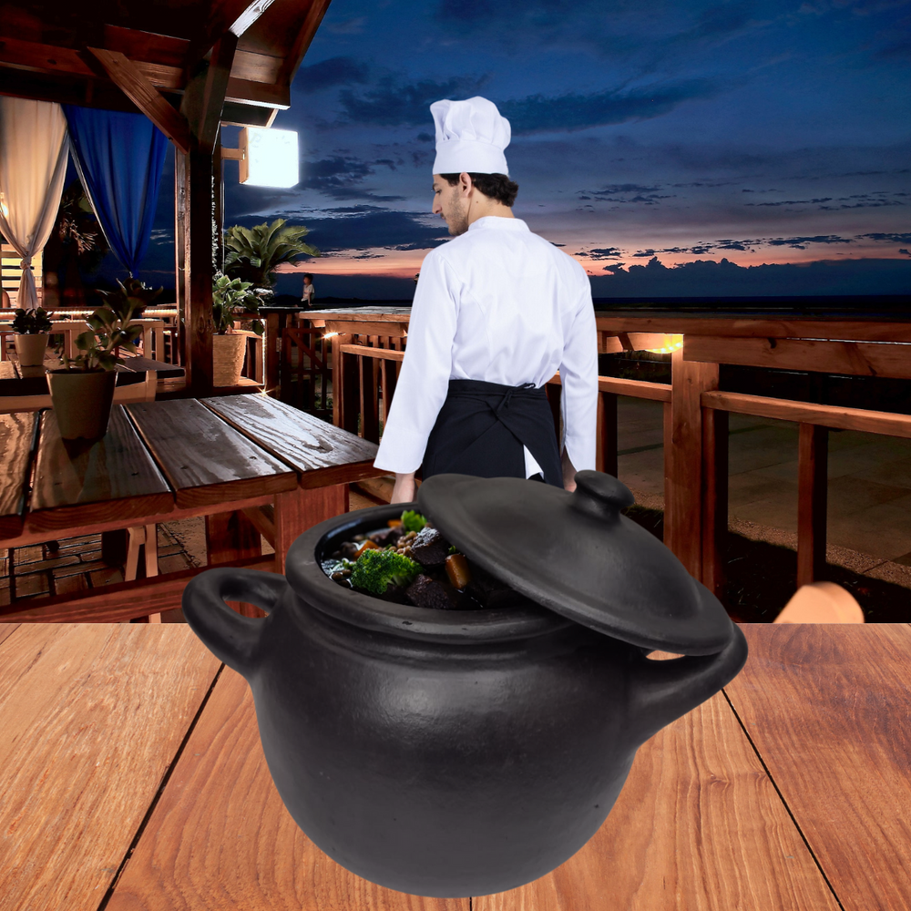 Caldeirão N2 em Cerâmica de Barro Capixaba Artesanato Vilas Boa