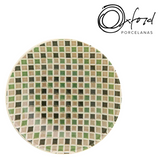 Prato Fundo de Ceramica Unni Piastrella Oxford