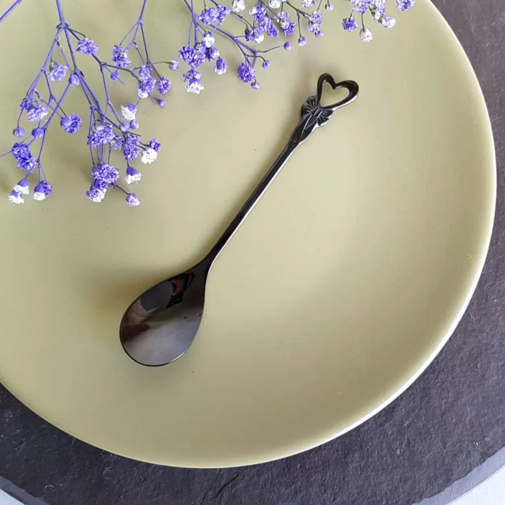 Conjunto de 4 Prato Sobremesa Oliva - A Gourmet