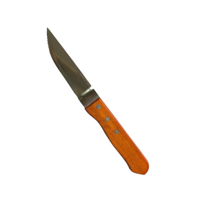 Faca Para Churrasco Aço Inox e Madeira GZT