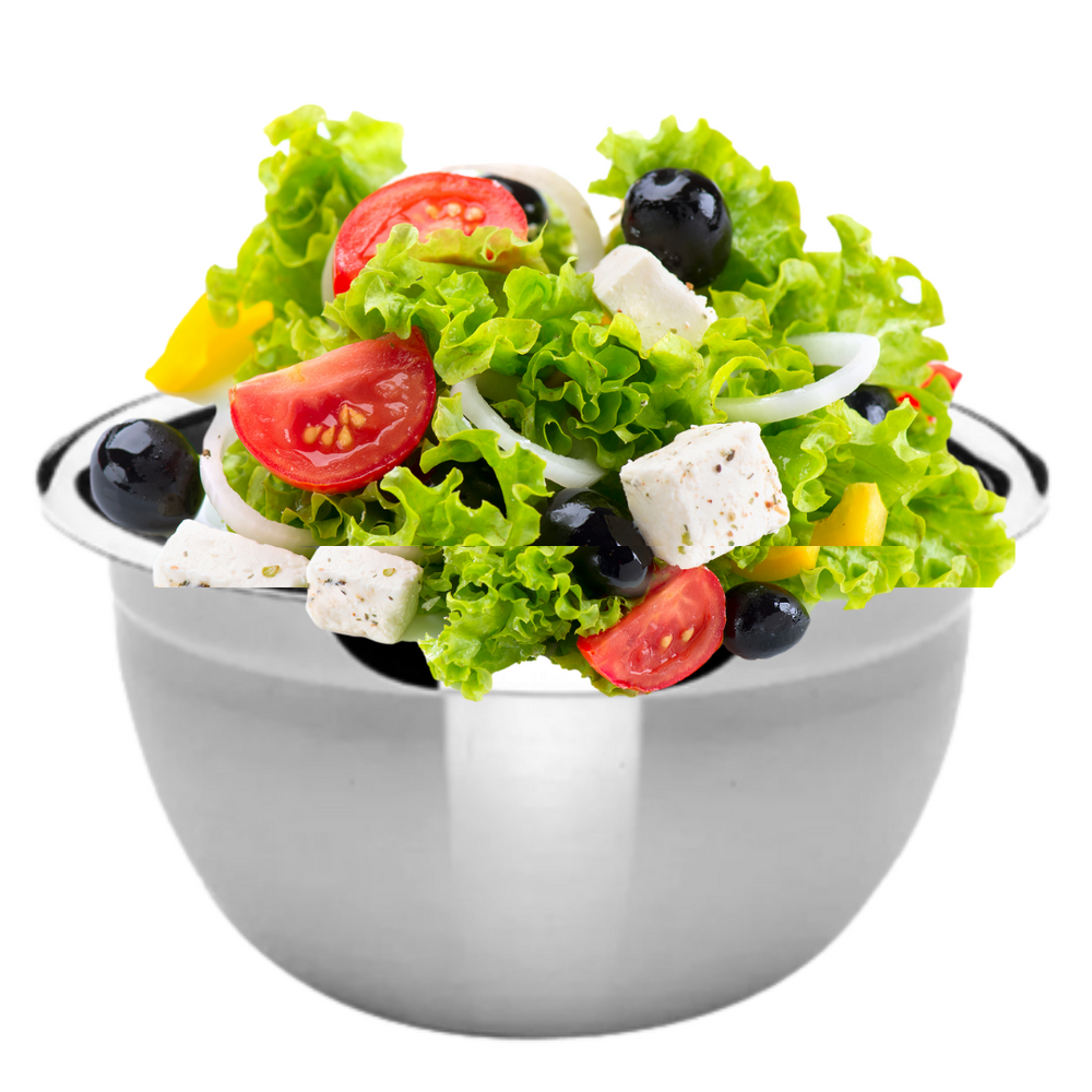 Tigela Bowl Aço Inox Profissional 24cm Confeitaria Baccani