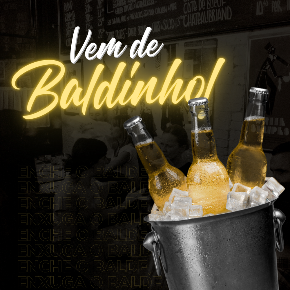 Balde de Gelo Com Alça de 4L Baccani