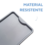 Bandeja Grande Fast Food Cinza