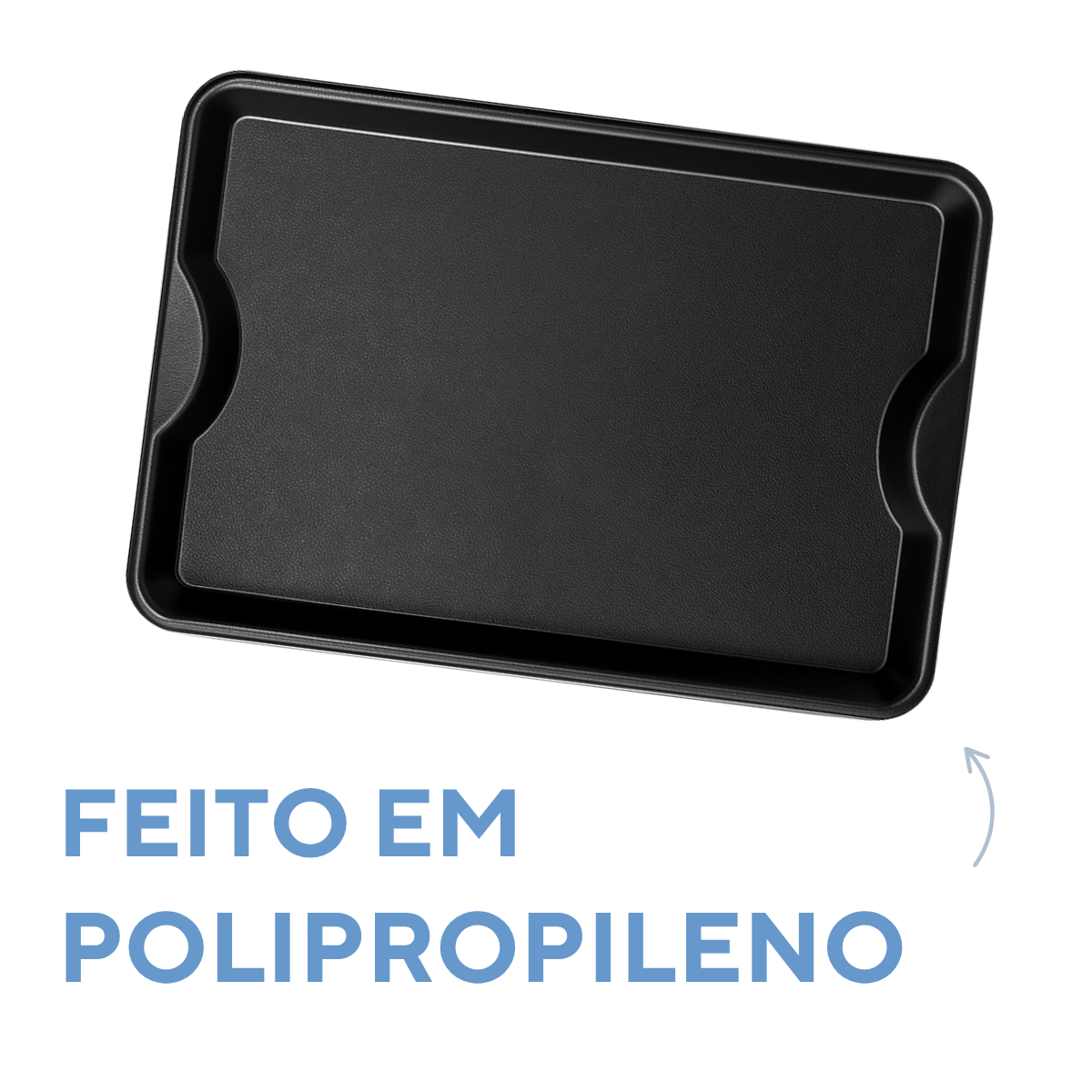 Bandeja Grande Fast Food Preta