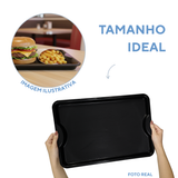 Bandeja Grande Fast Food Preta