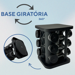 Porta Condimento Base Giratória - A Gourmet