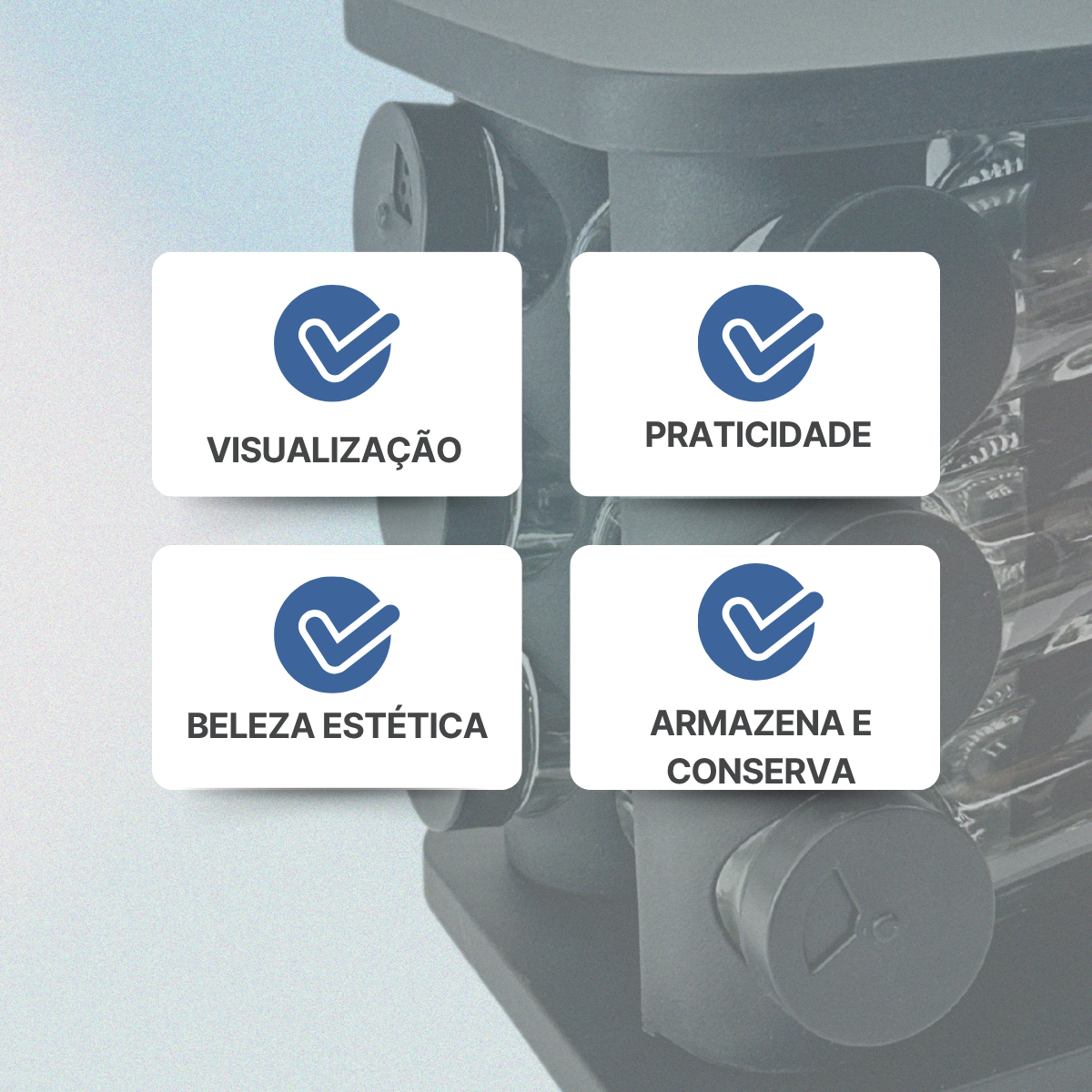 Porta Condimento Base Giratória - A Gourmet