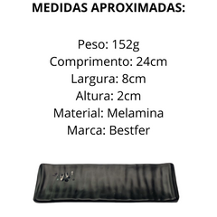 Travessa Estriada Para Sushi Kanpai Premium - A Gourmet