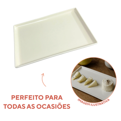 Prato Retangular Melamina