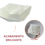 Tigela Quadrada 4,5L Melamina Saladeira