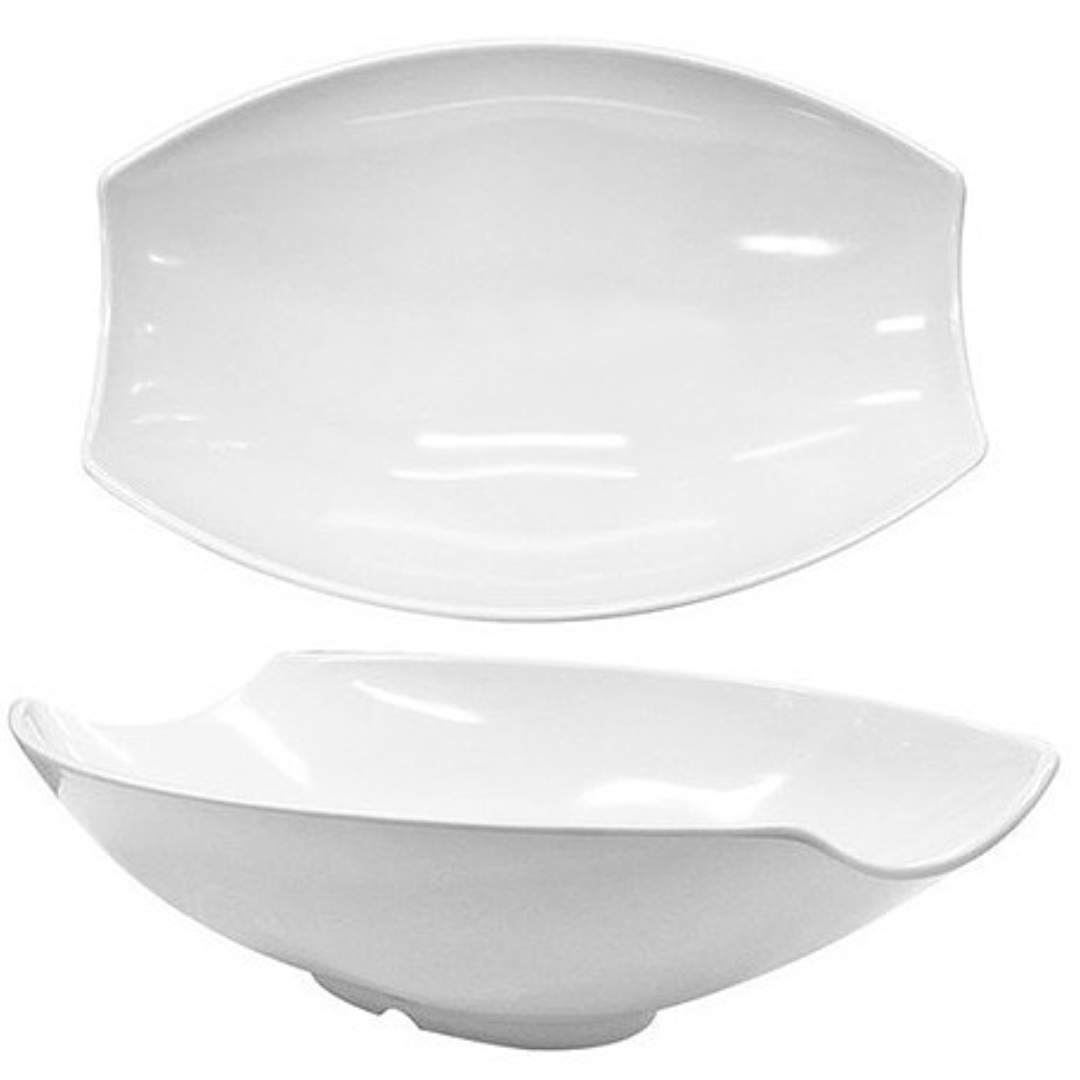 Travessa Oval Curvas de Melamina Bestfer