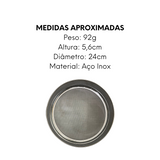 Peneira em Aço inox 24cm Bestfer