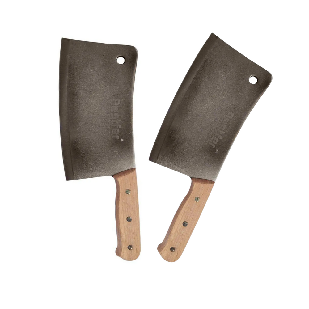 Cutelo Com Furo de Aço Manganês Cabo Madeira Bestfer