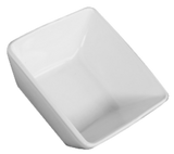 Tigela Bowl Quadrado G 550ml Cerâmica Branca LaFaenza