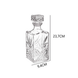 Conjunto Bormioli Rocco Selecta Licoreira De 1l Com 6 Copos De Whisky Day Home
