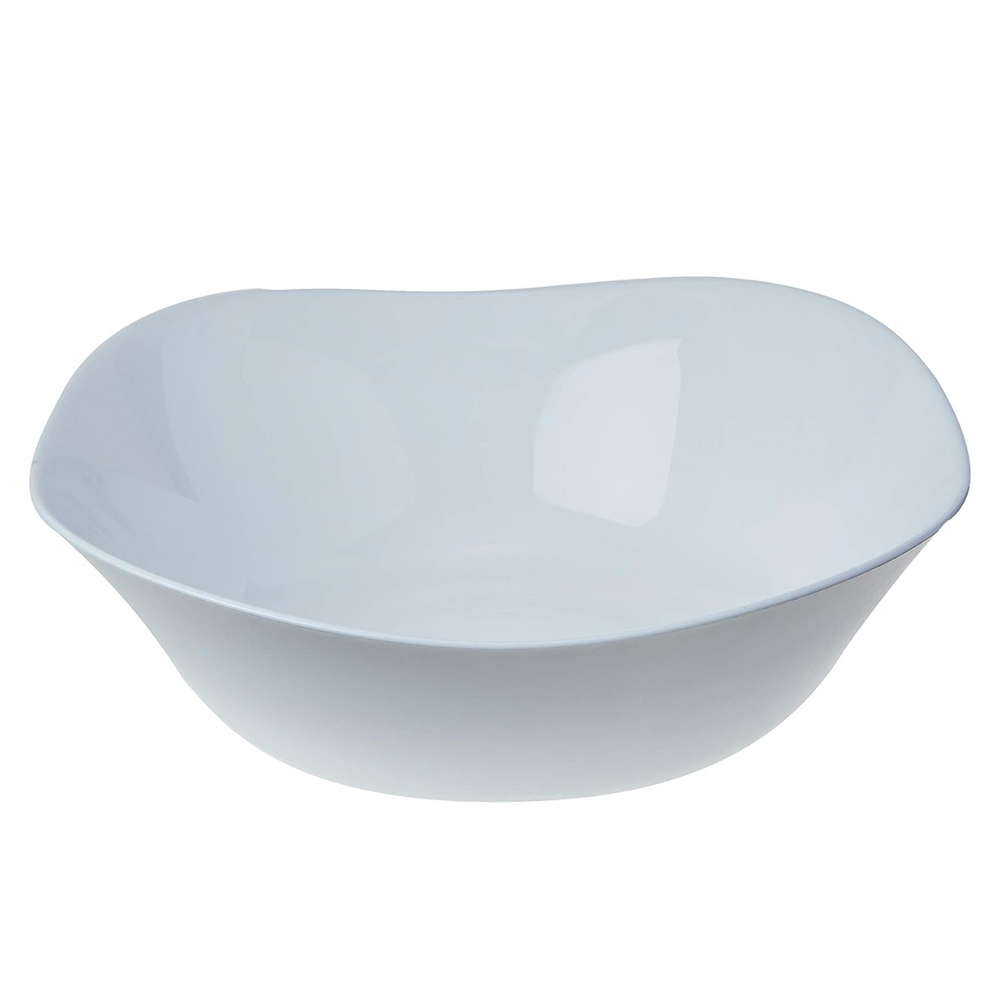 Saladeira Parma de Vidro Opalino 25cm Day Home