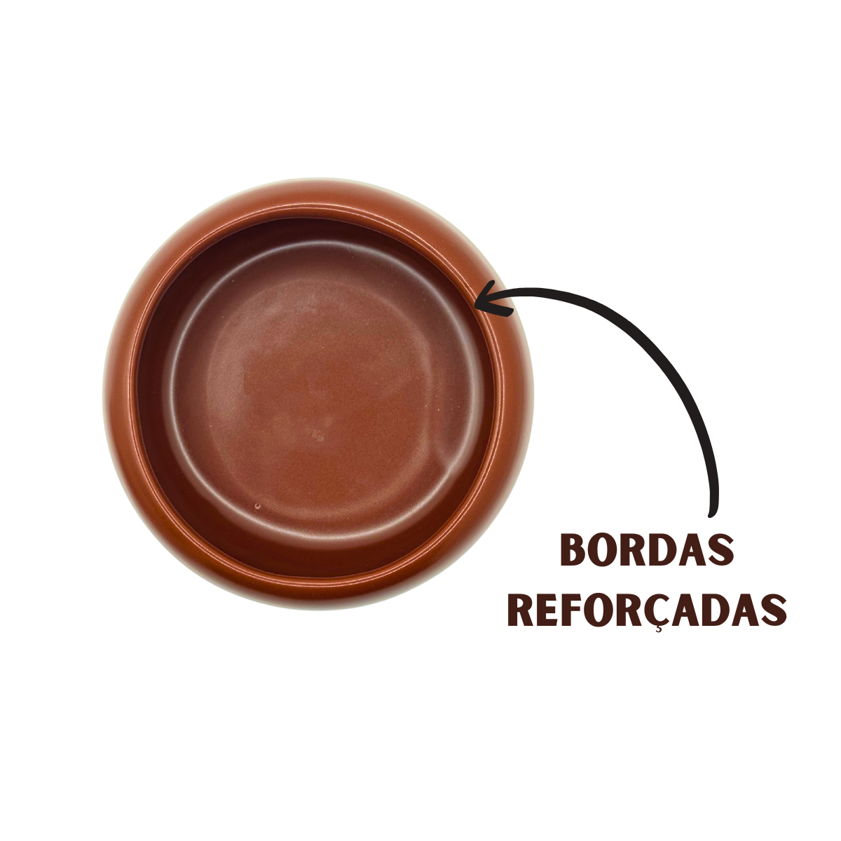 Cumbuca Ceramica Barro 400ml