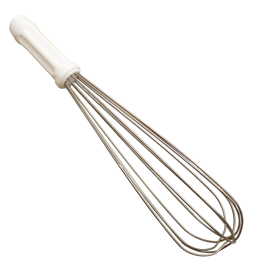 Batedor Fuet Aço Inox 33cm