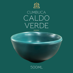 Cumbuca Caldo Verde Jade Bela Porcelana