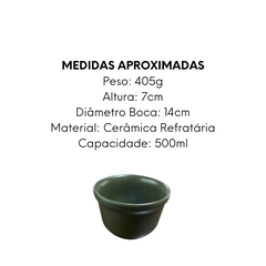 Cumbuca Caldo Verde 500ml de Cerâmica - A Gourmet