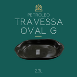 Travessa Oval G Petróleo 2,3L