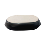 Travessa Oval M 1,4L Cerâmica Refrataria Petróleo - A Gourmet