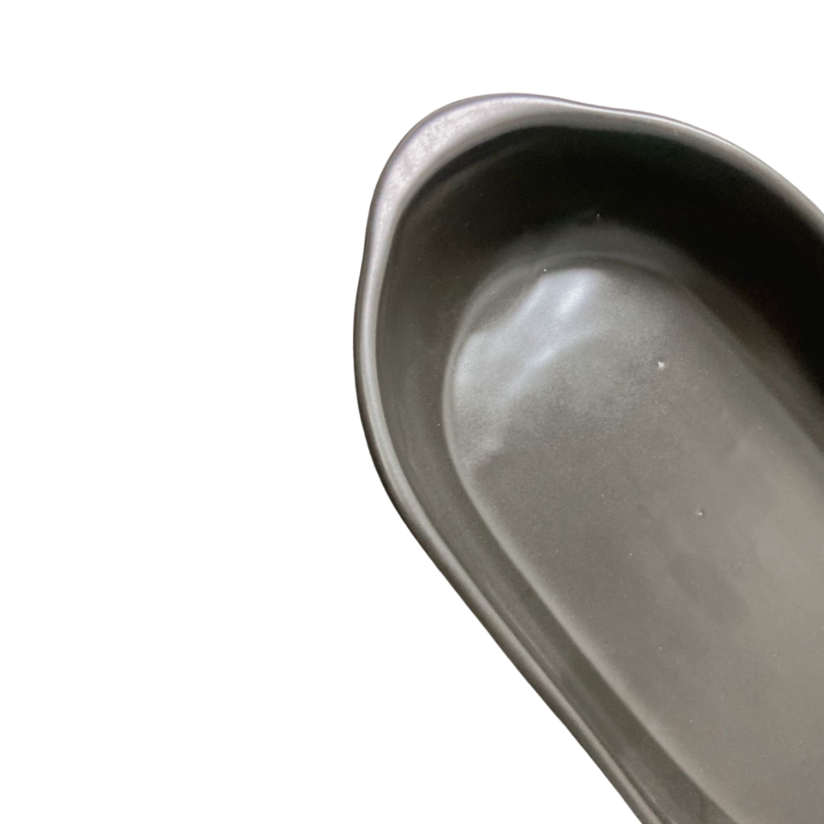 Travessa Oval M 1,4L Cerâmica Refrataria Petróleo - A Gourmet