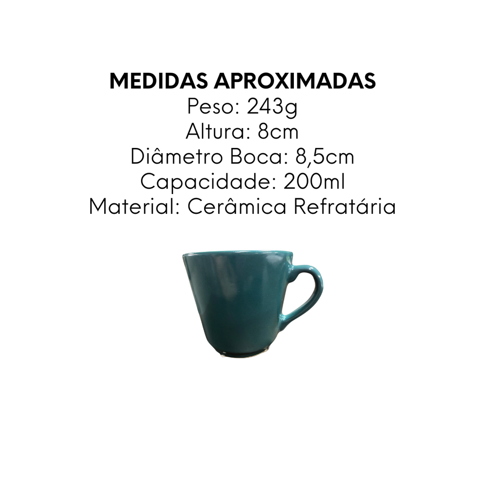 Xicara de Chá Sem Pires Jade - A Gourmet