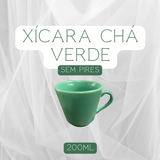 Xicara de Chá sem Pires Verde