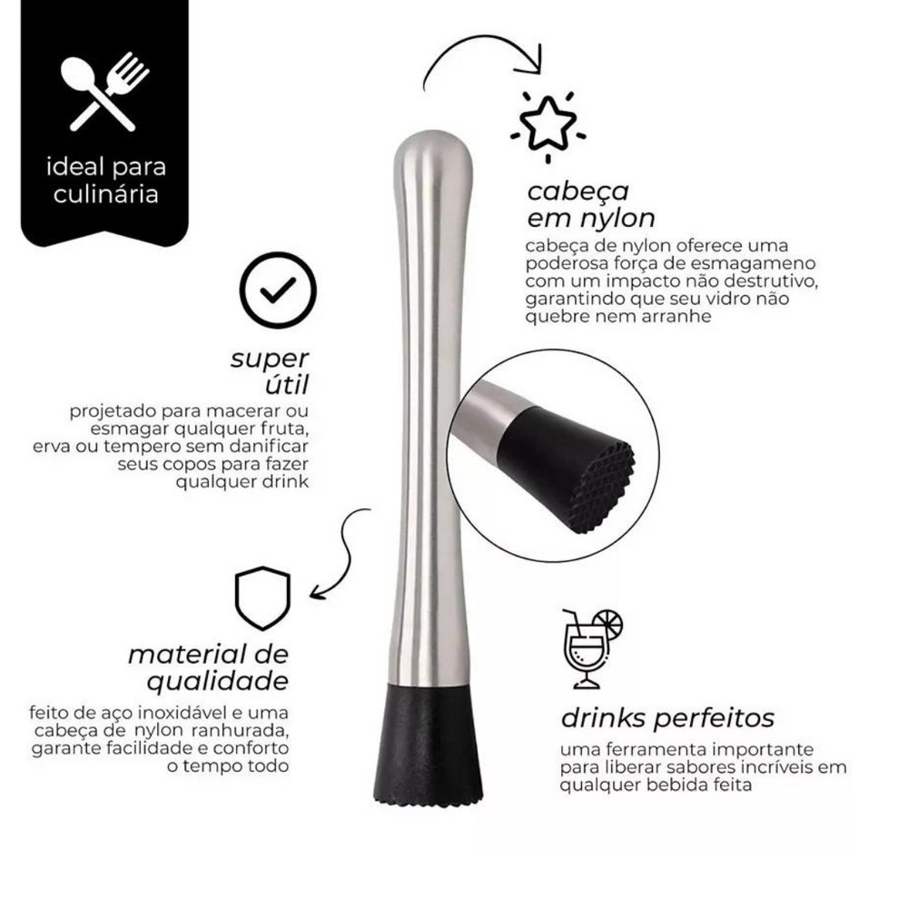 Socador Para Drinks Uny Home unyhome