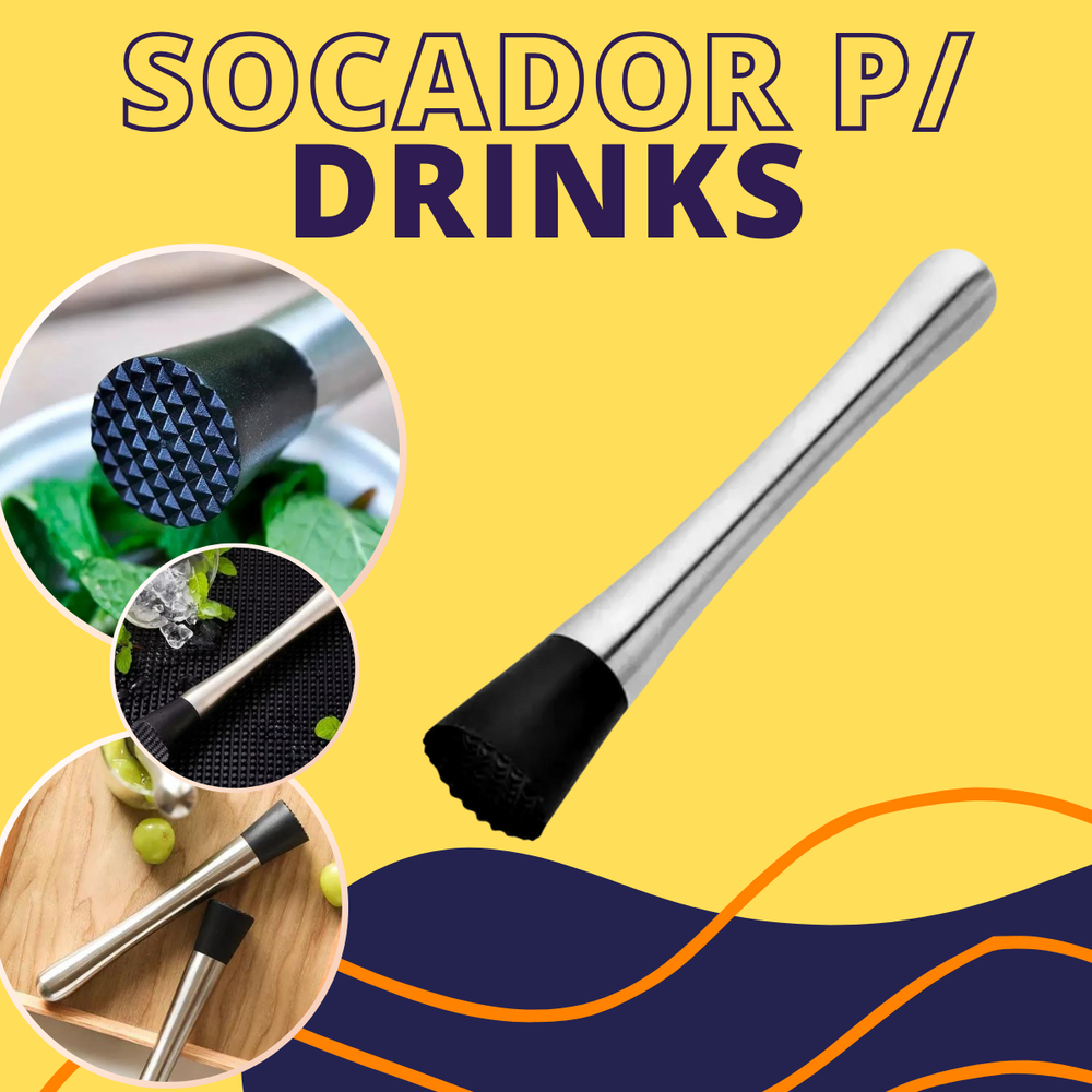 Socador Para Drinks Uny Home unyhome
