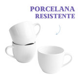 Xícara Porcelana Com Pires Coração Madeira