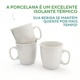 Caneca Porcelana 370ml