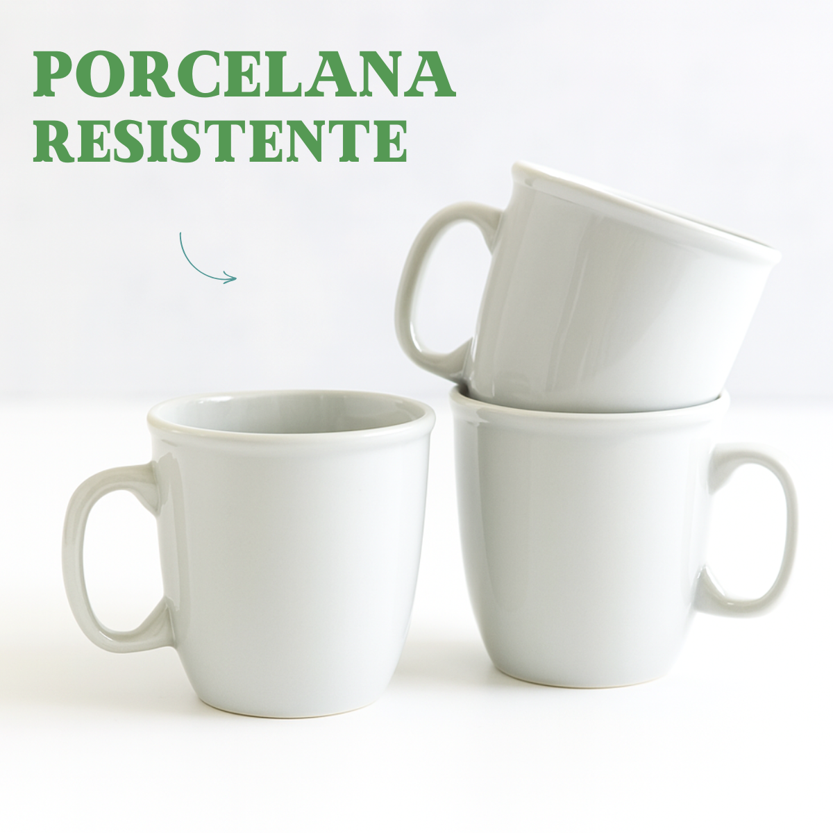Caneca Porcelana 370ml