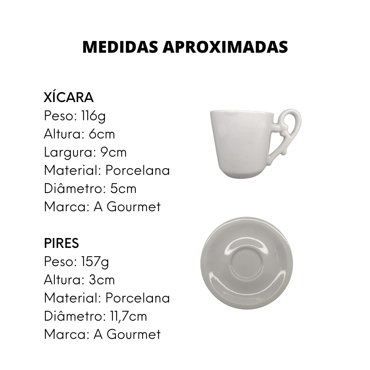 Xicara Café Italiano Com Pires BelaVista