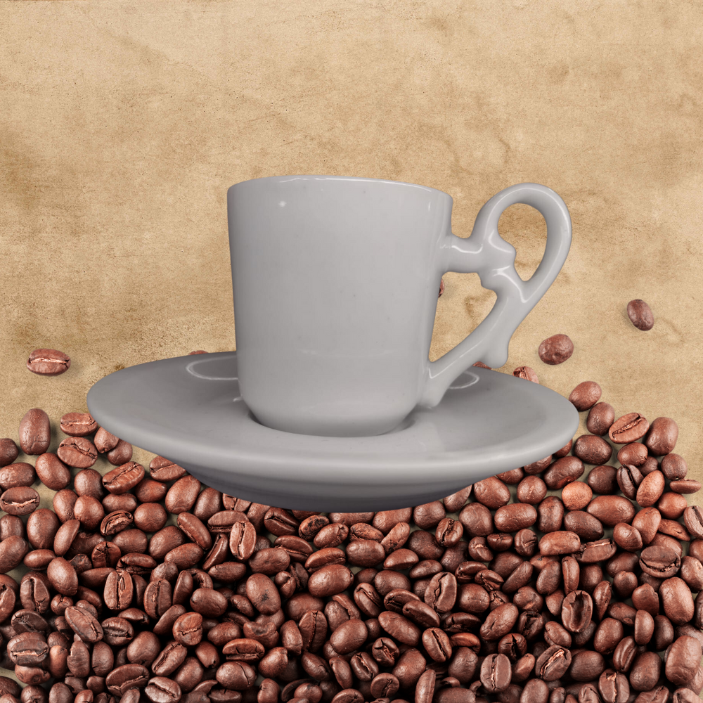 Xicara Café Italiano Com Pires BelaVista