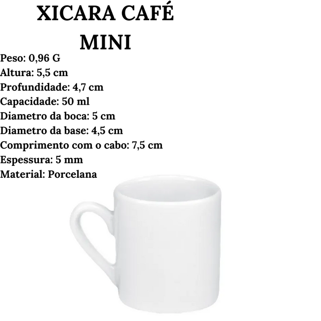 Xicara de Café Lisa S/ Pires 50ml Main Image
