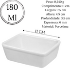 Porta Sache em Porcelana BelaVista