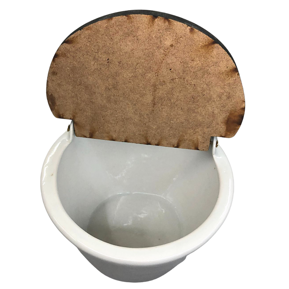 Saleiro Grande Conico C/ Tampa 800ml BelaVista