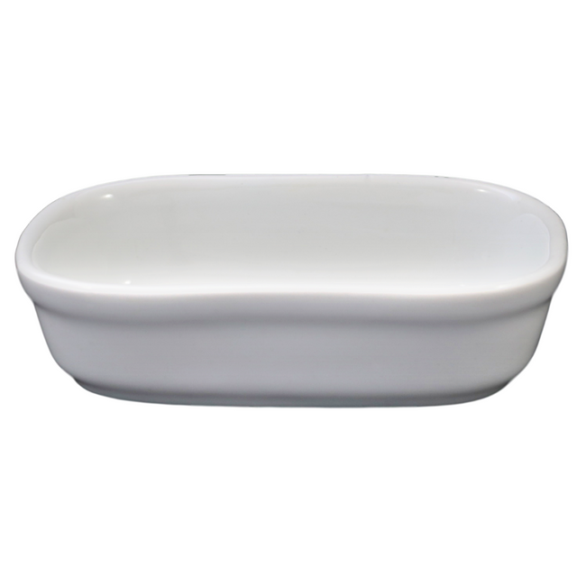 Travessa Retangular em Porcelana 350ml BelaVista Hover Image
