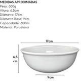 Tigela Chinesa em Porcelana 650ml BelaVista