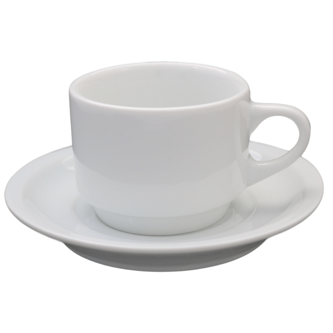 Xicara de Chá Santa Catarina em Porcelana 165ml BelaVista