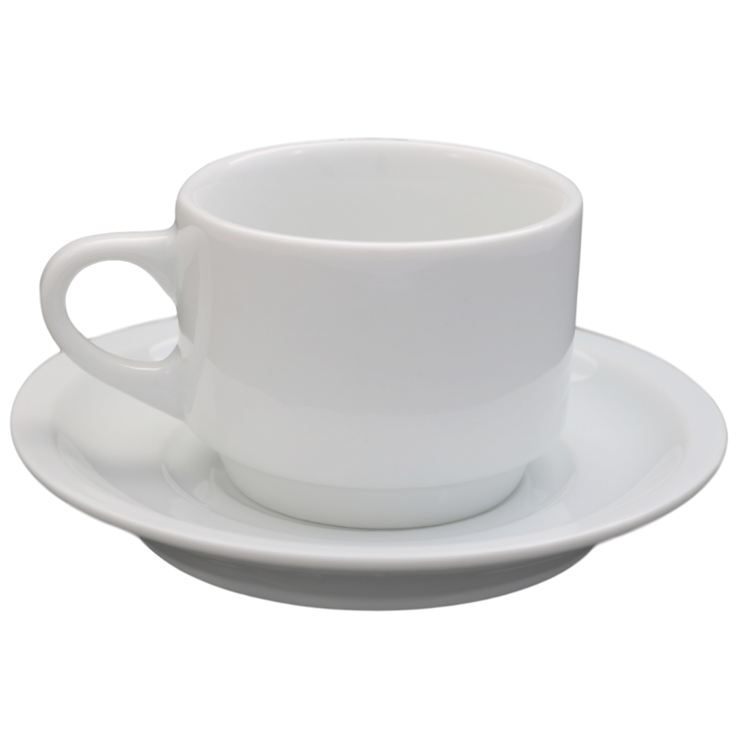 Xicara de Chá Santa Catarina em Porcelana 165ml BelaVista