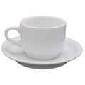 Xicara de Chá Santa Catarina em Porcelana 165ml